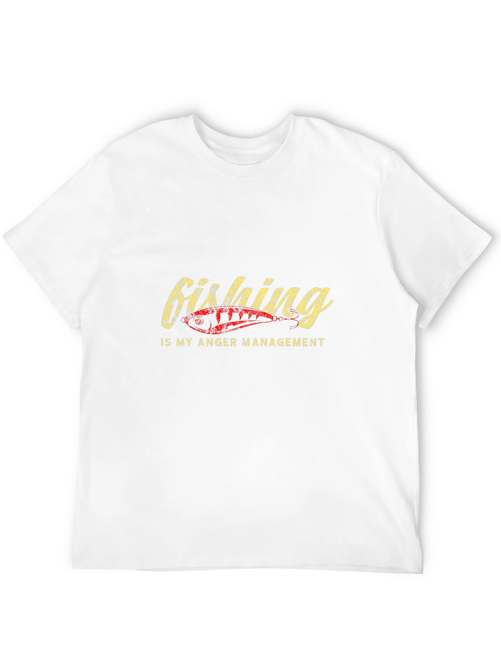 Fishing is My Anger Management Graphic T-Shirt