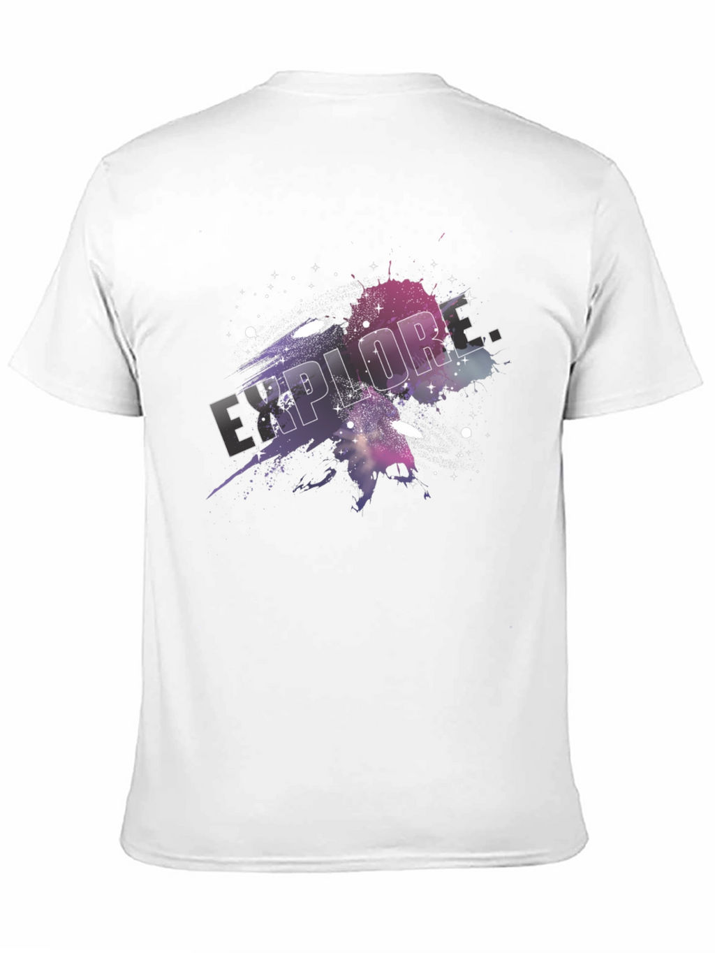 Explore Galaxy T-Shirt - Black Graphic Tee