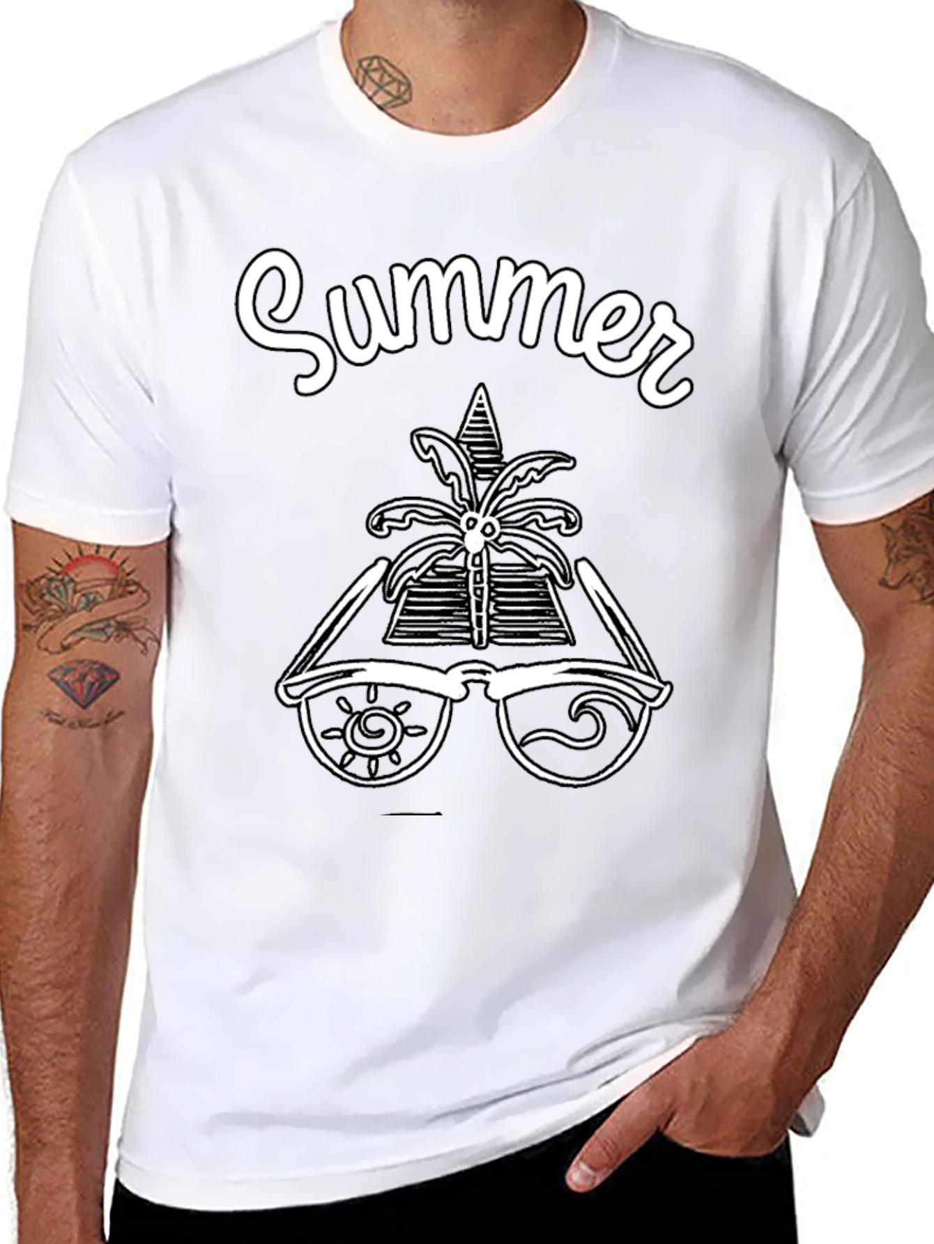 Summer Vibes Graphic T-Shirt