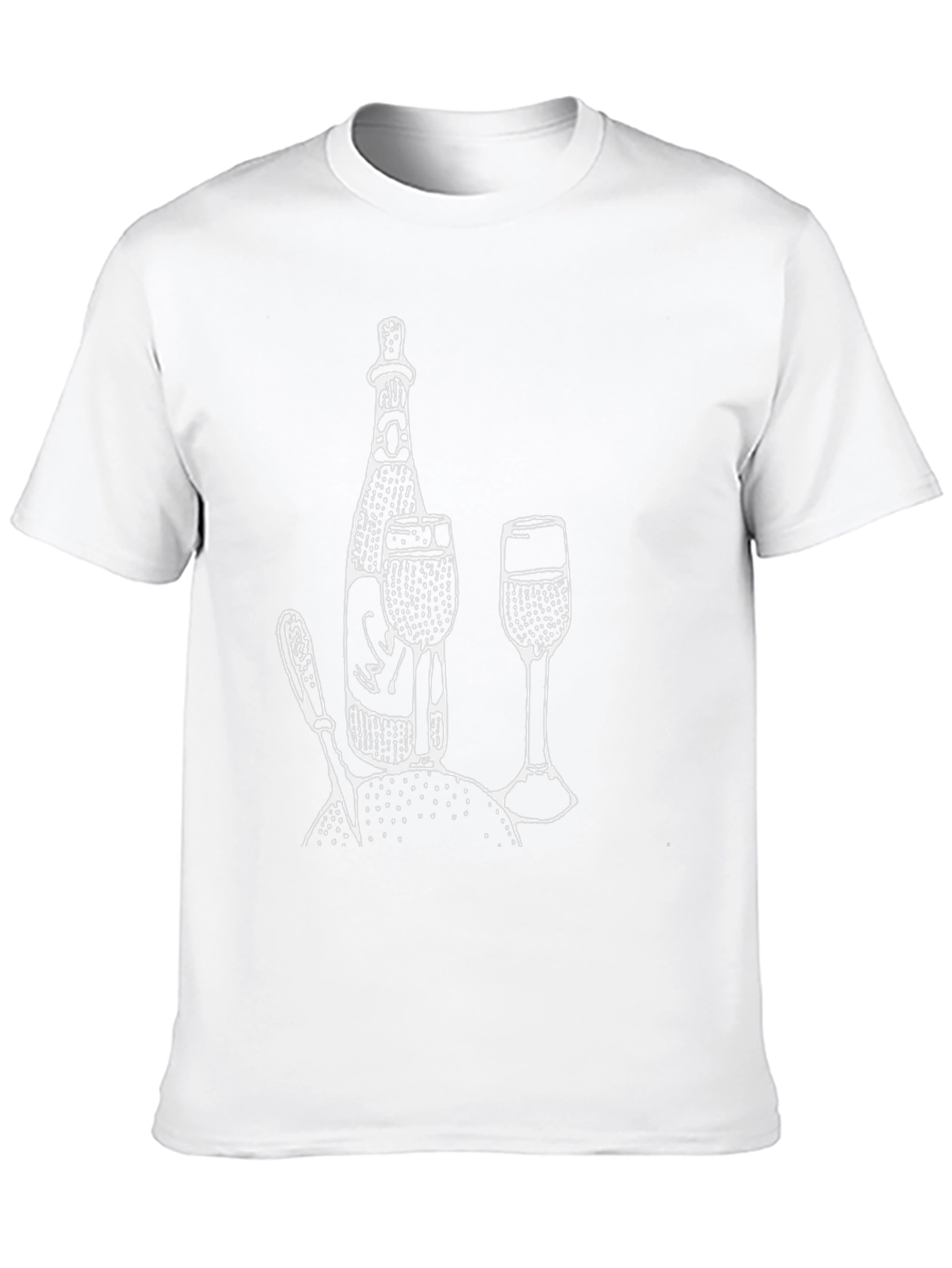 Wine Time T-Shirt - Black Graphic Tee
