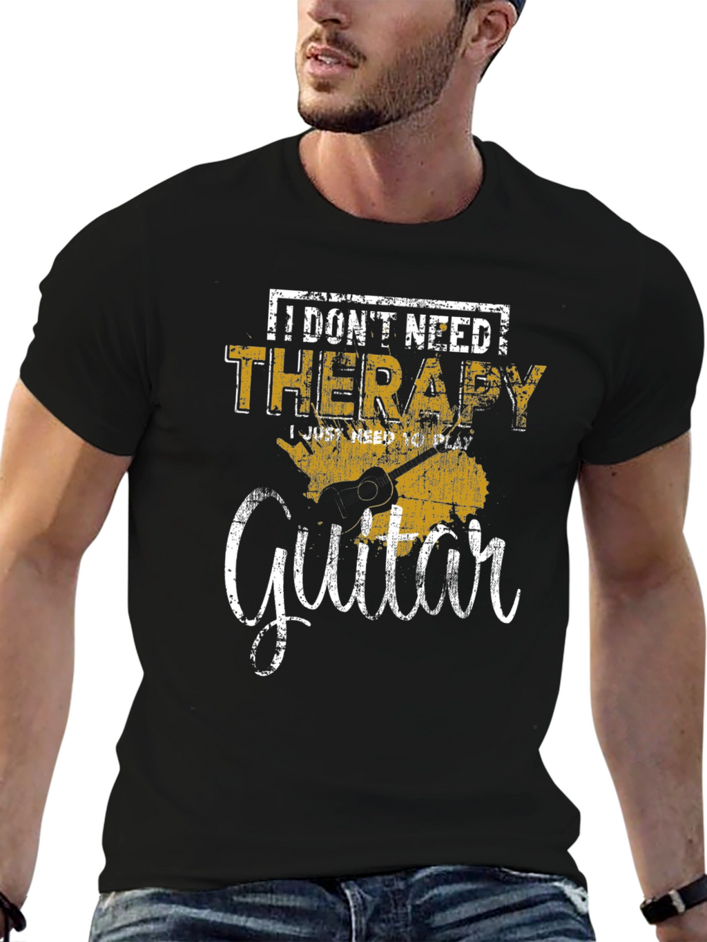 Guitar Therapy Graphic Tee - Musicians Apparel