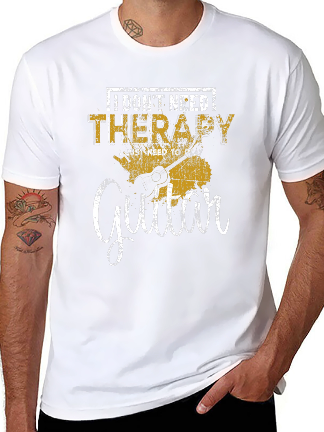 Guitar Therapy Graphic Tee - Musicians Apparel