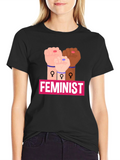 Feminist Fist Bump T-Shirt