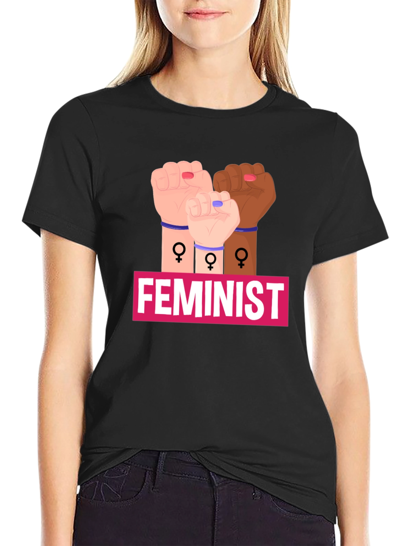 Feminist Fist Bump T-Shirt