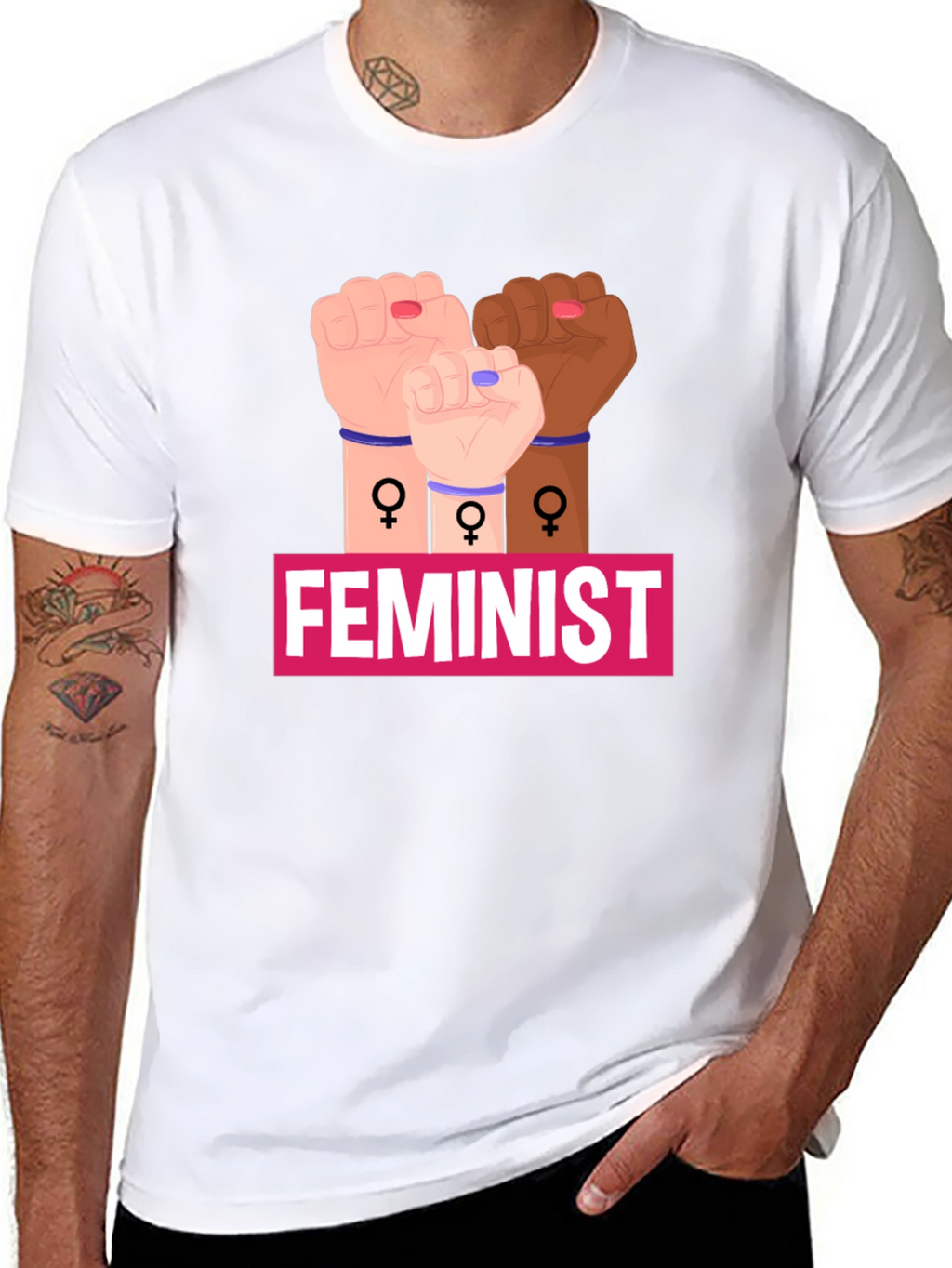 Feminist Fist Bump T-Shirt