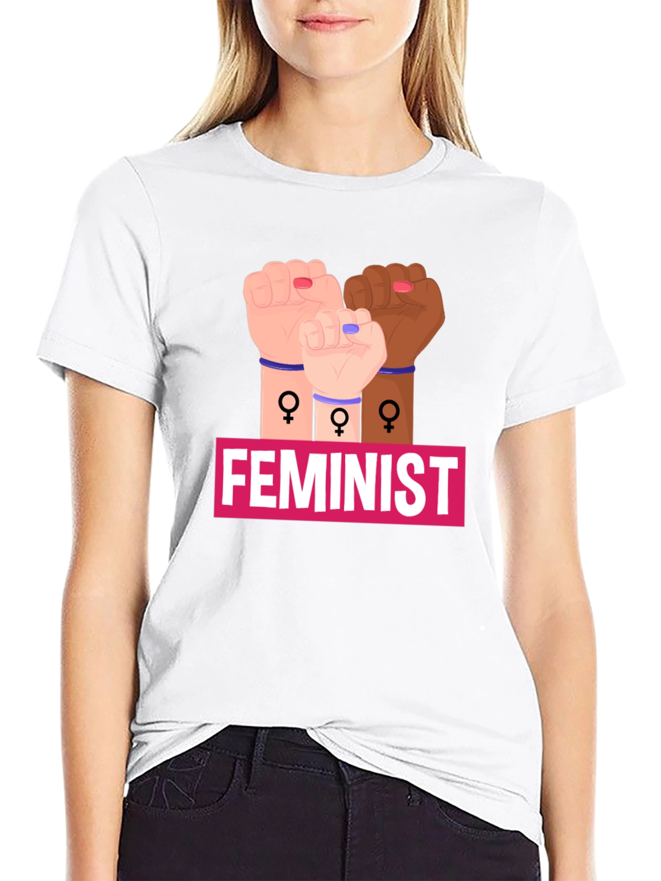 Feminist Fist Bump T-Shirt