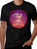 Astronaut Boombox Graphic Tee