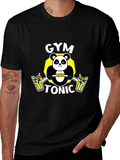 Gym and Tonic Panda Graphic Tee