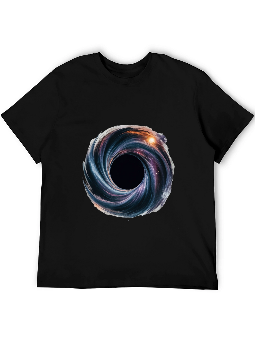 Vortex Graphic Black T-Shirt