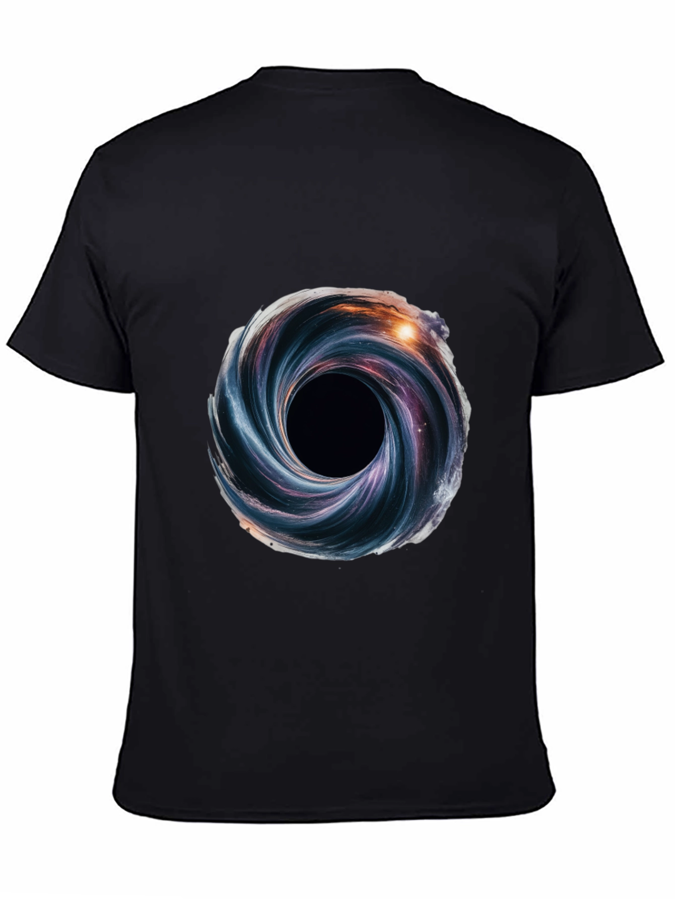 Vortex Graphic Black T-Shirt