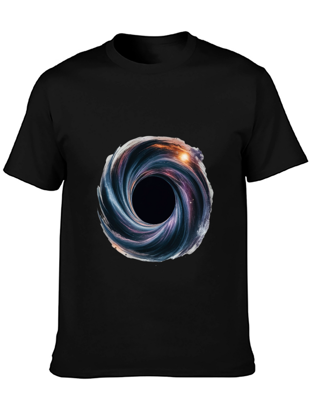 Vortex Graphic Black T-Shirt