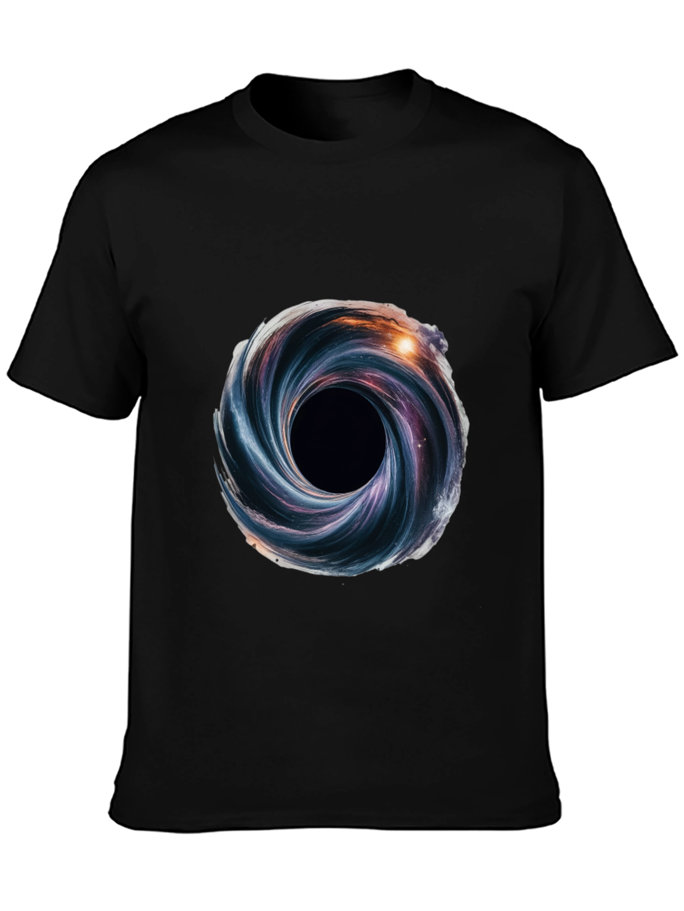 Vortex Graphic Black T-Shirt