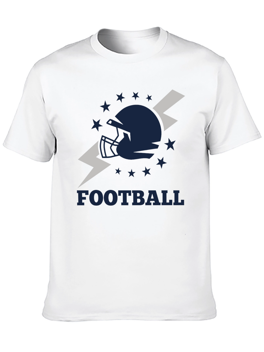 Football Helmet Graphic Tee