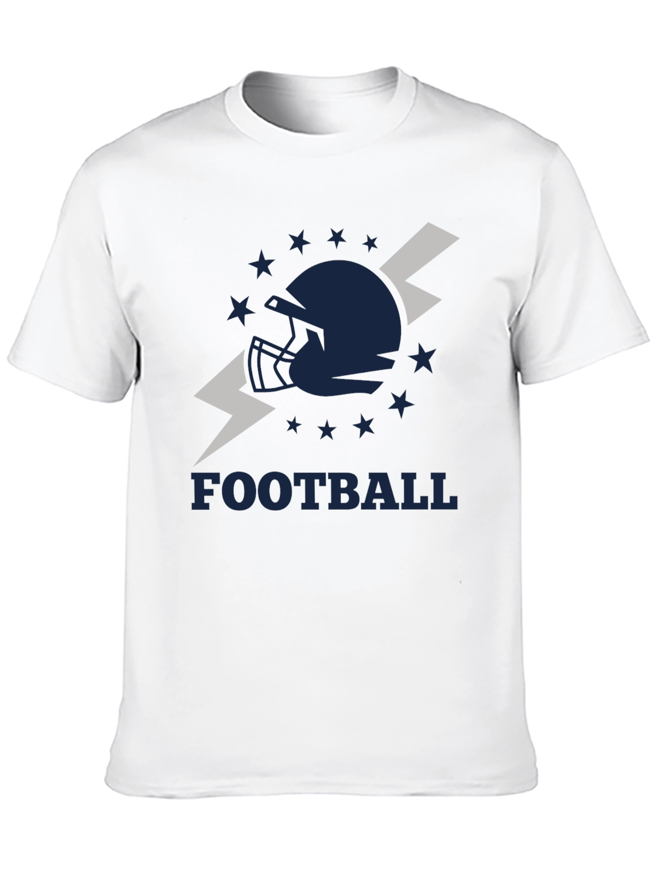Football Helmet Graphic Tee