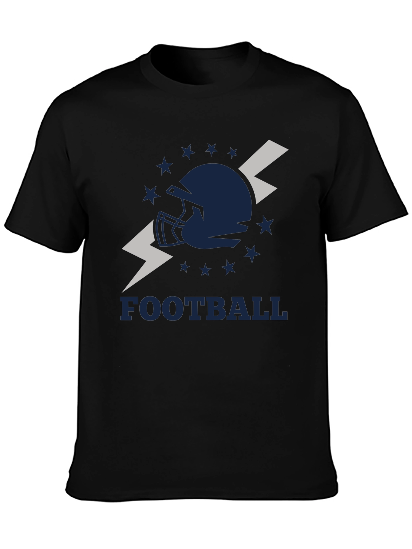 Football Helmet Graphic Tee