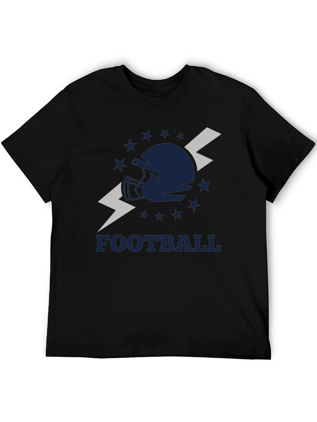 Football Helmet Graphic Tee