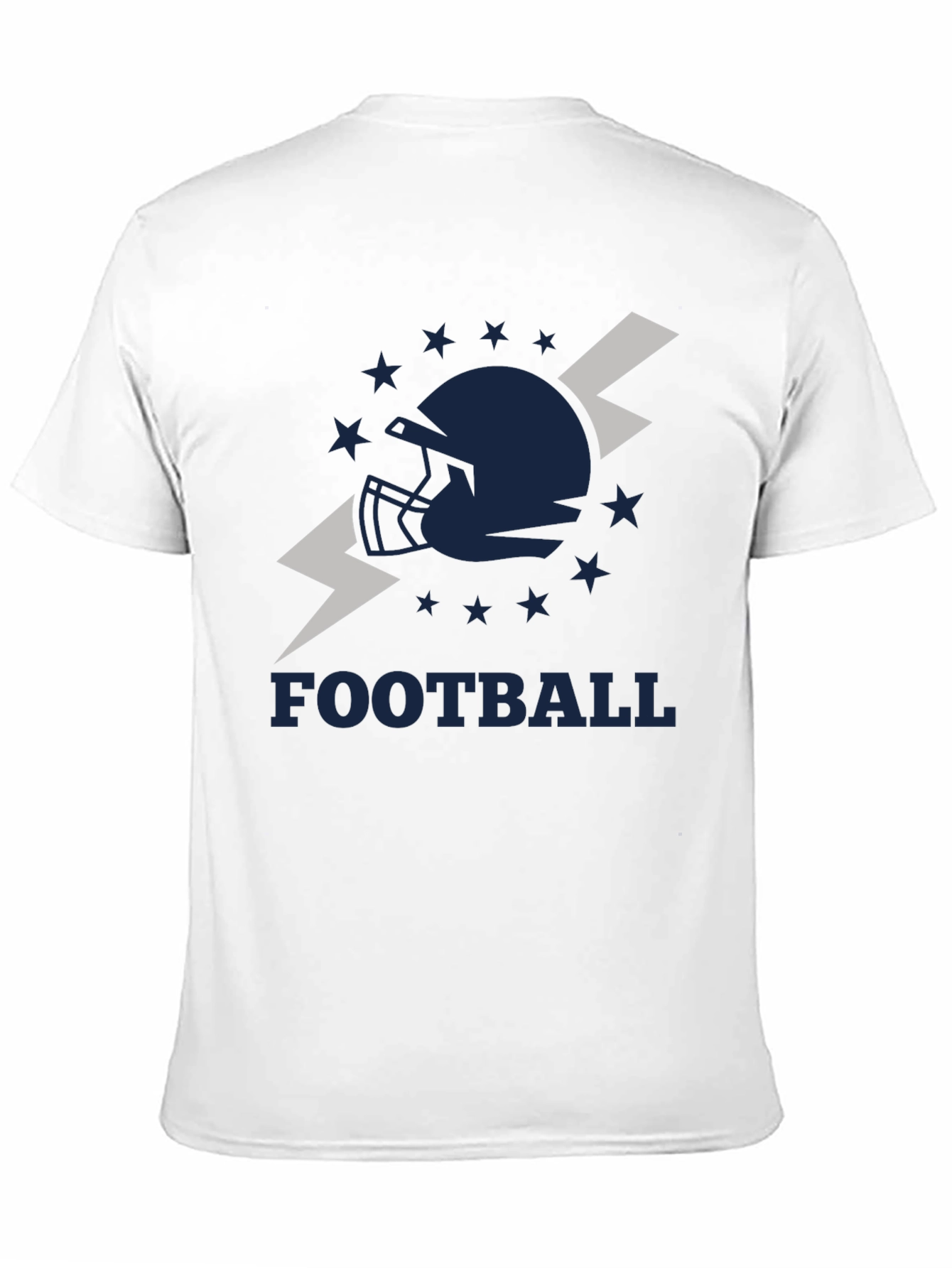 Football Helmet Graphic Tee