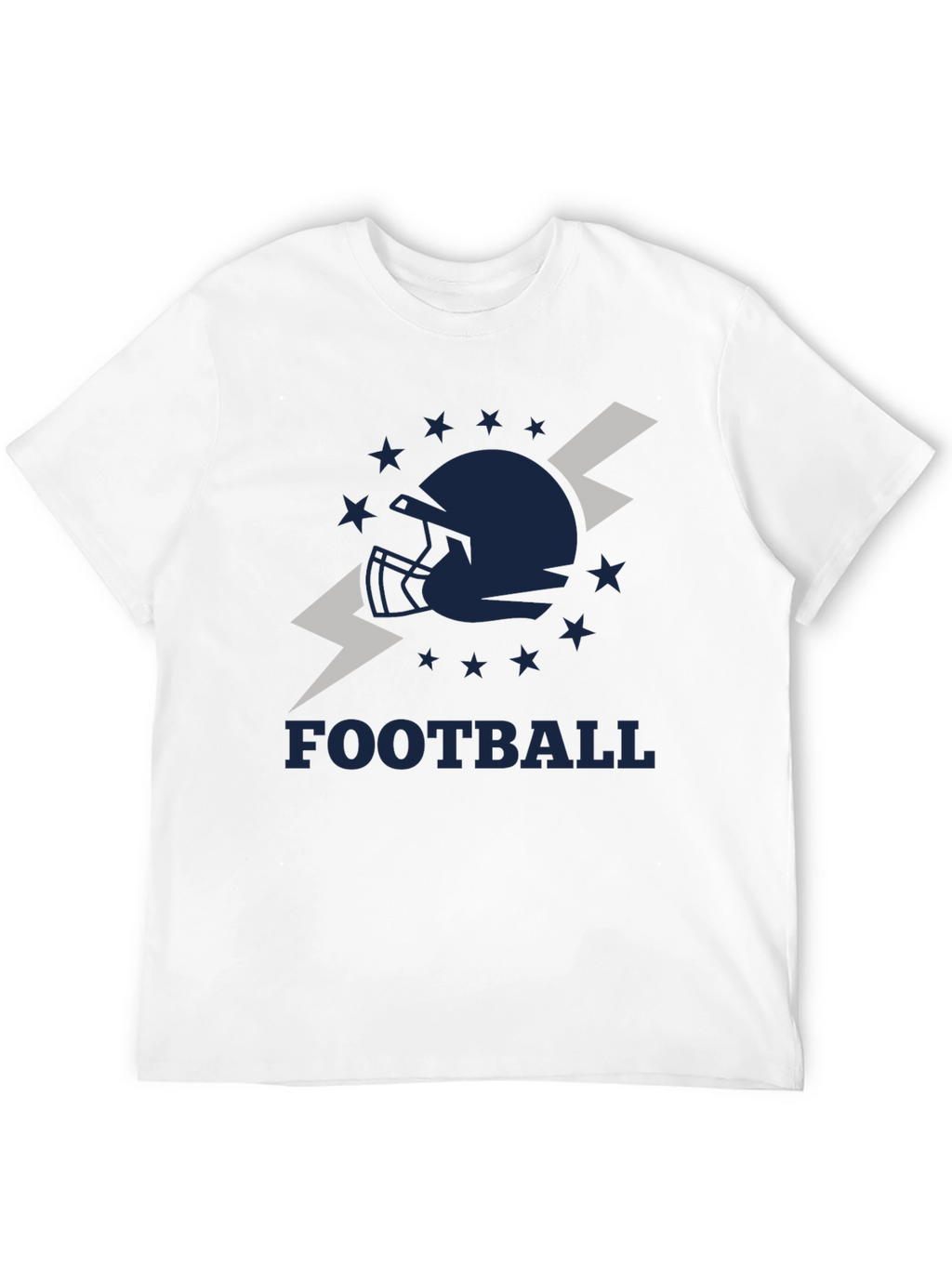 Football Helmet Graphic Tee