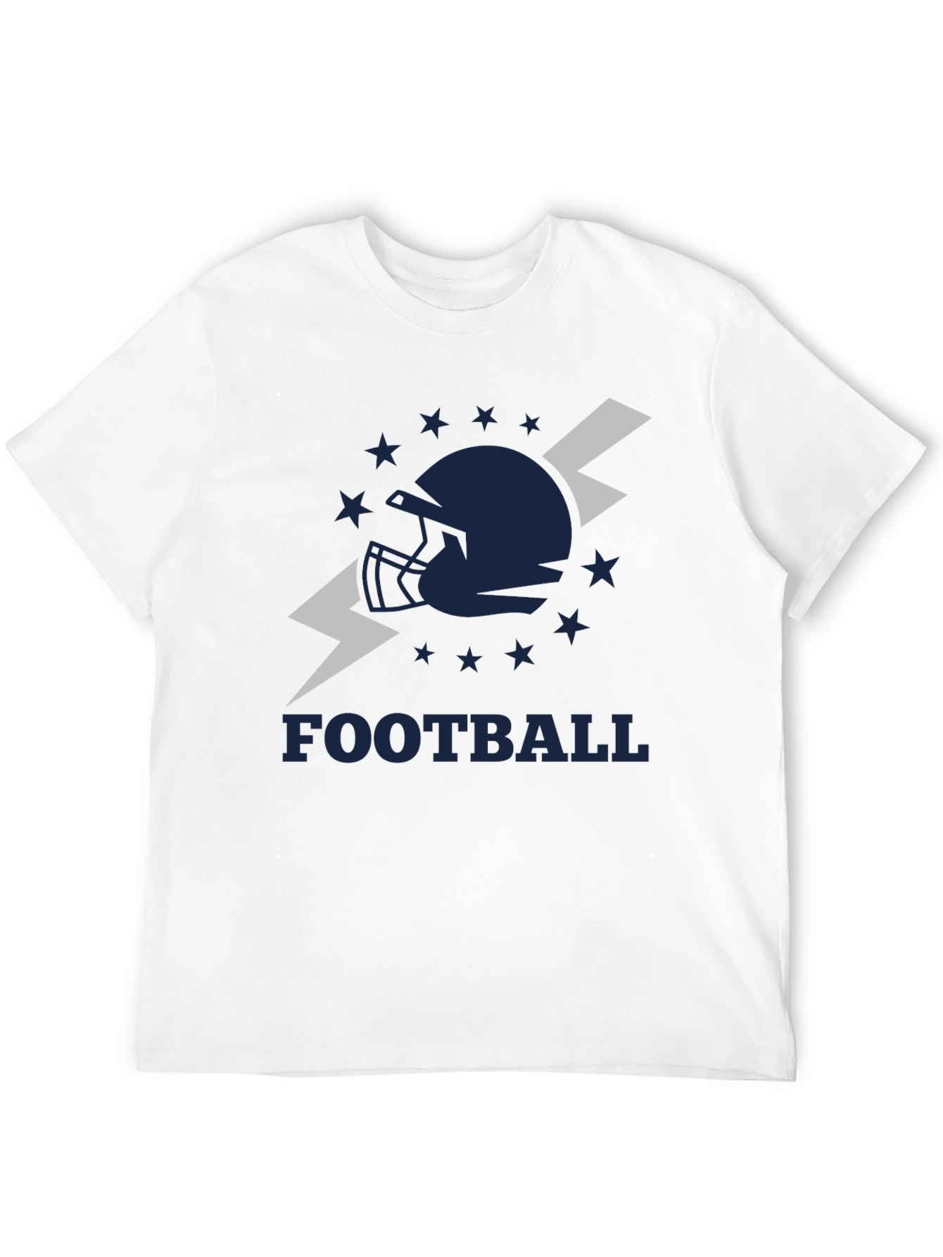 Football Helmet Graphic Tee