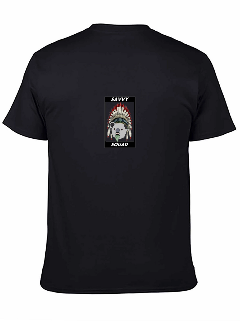 Savvy Squad Graphic Black T-Shirt
