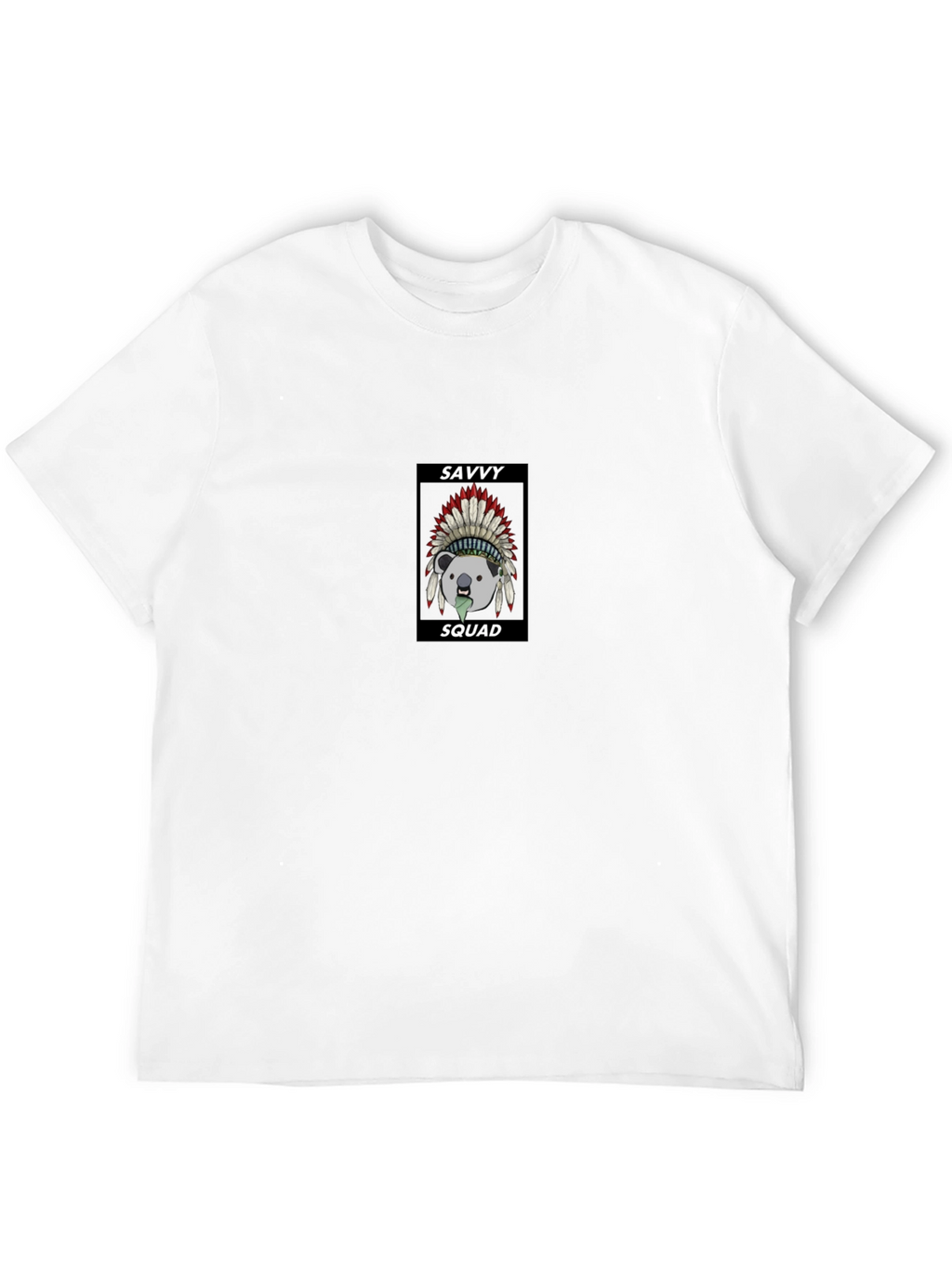 Savvy Squad Graphic Black T-Shirt
