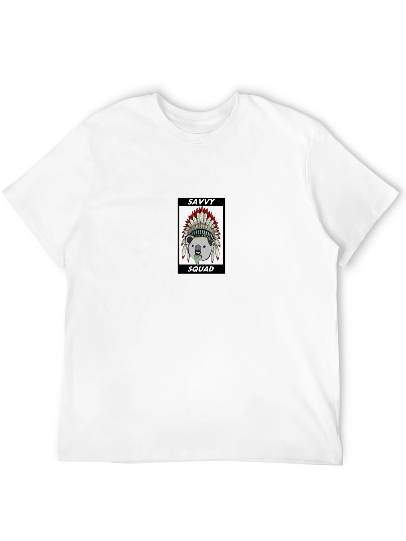 Savvy Squad Graphic Black T-Shirt