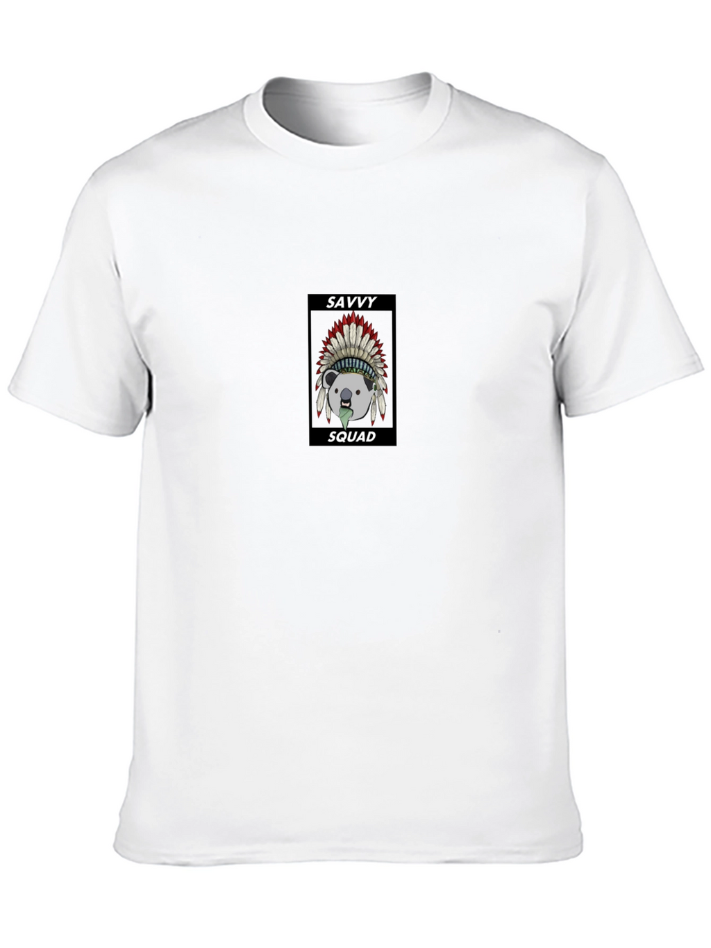 Savvy Squad Graphic Black T-Shirt