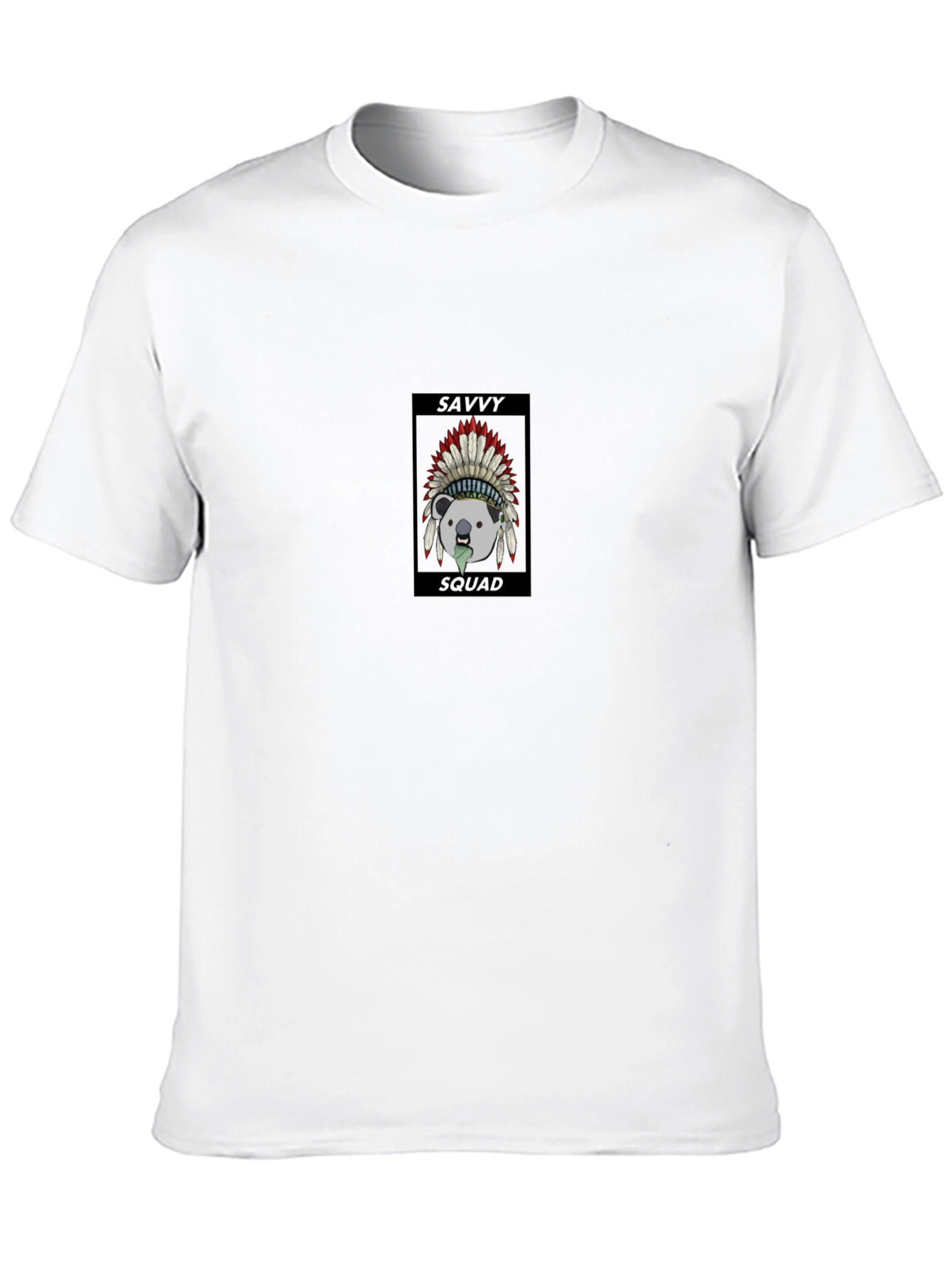 Savvy Squad Graphic Black T-Shirt