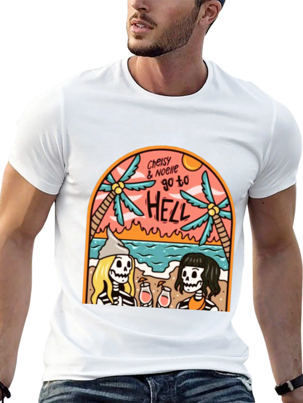 Cheisy & Noelle go to Hell T-Shirt