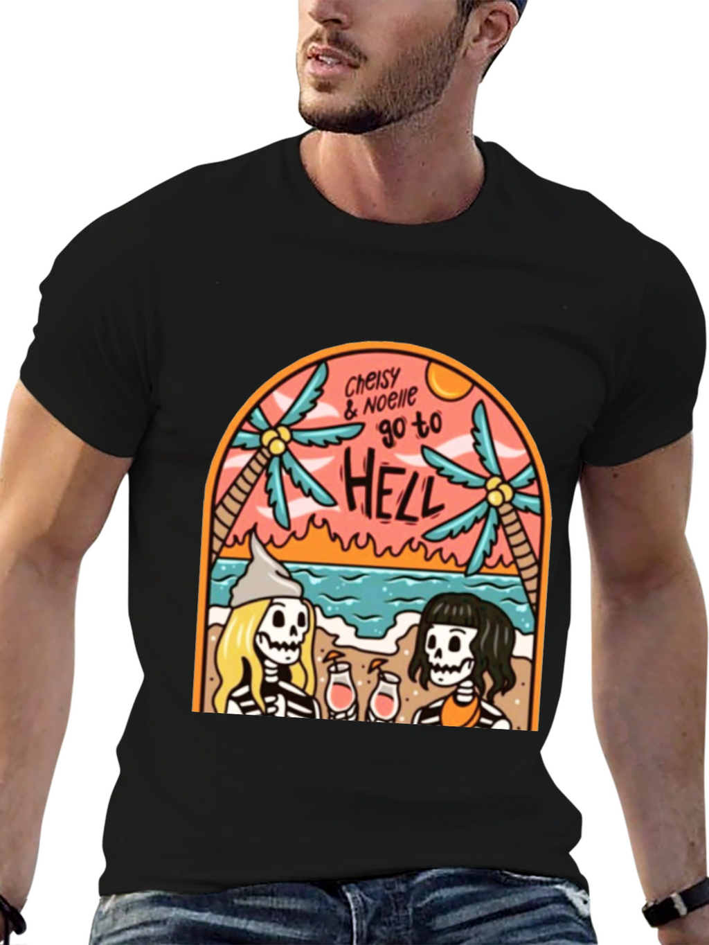 Cheisy & Noelle go to Hell T-Shirt