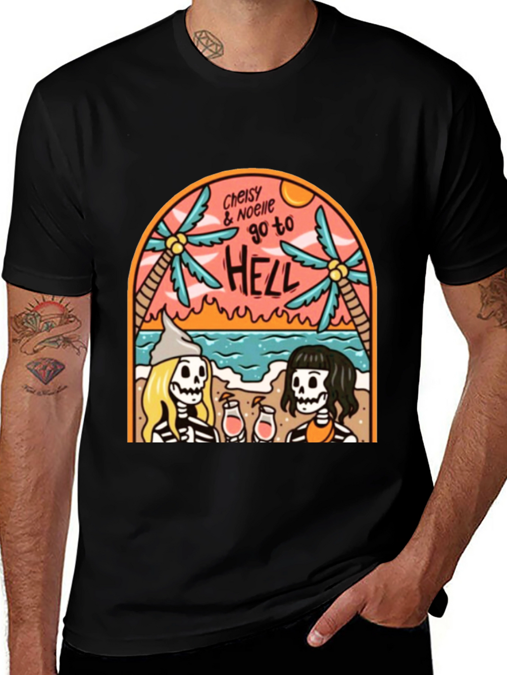 Cheisy & Noelle go to Hell T-Shirt