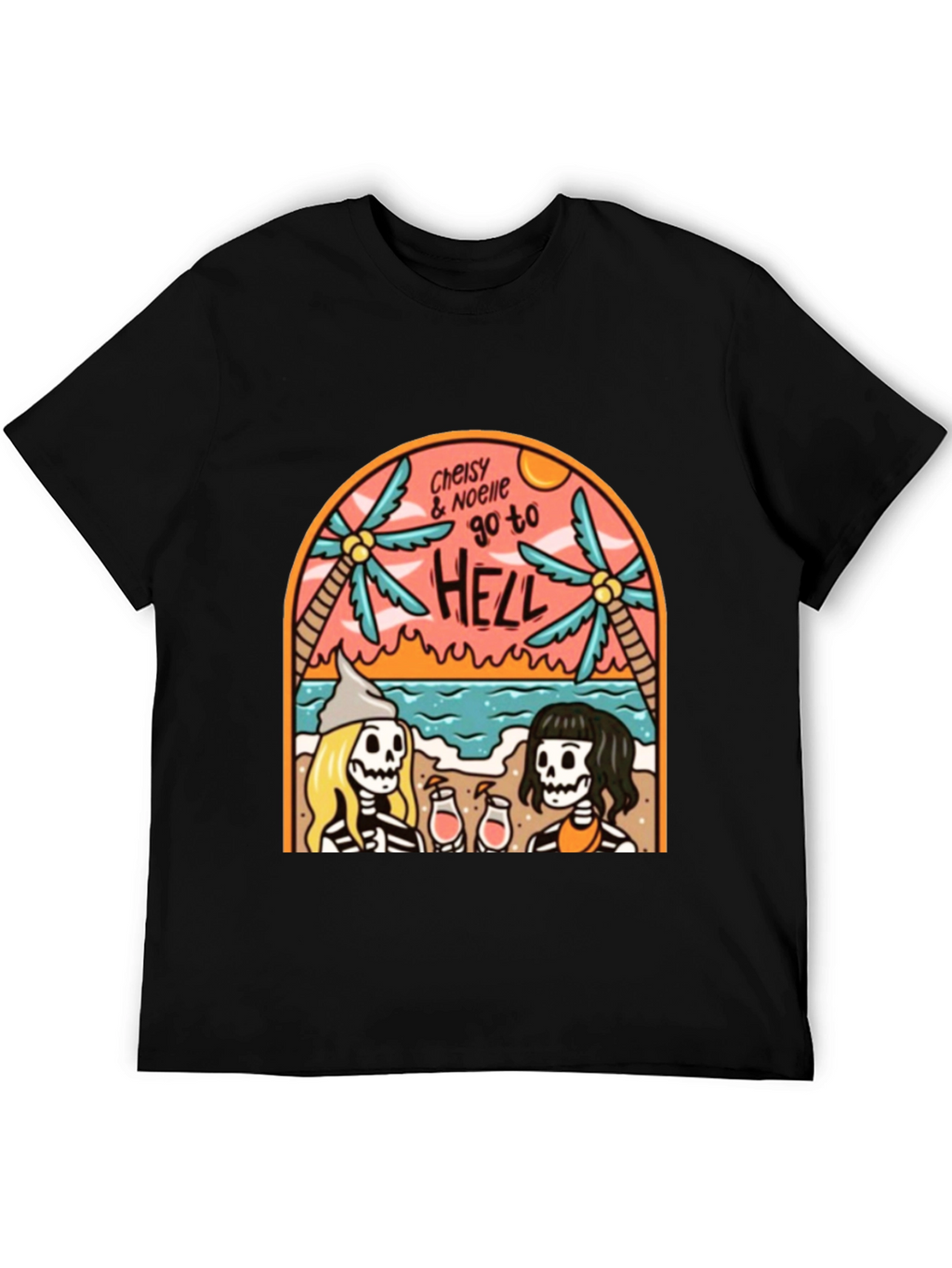 Cheisy & Noelle go to Hell T-Shirt