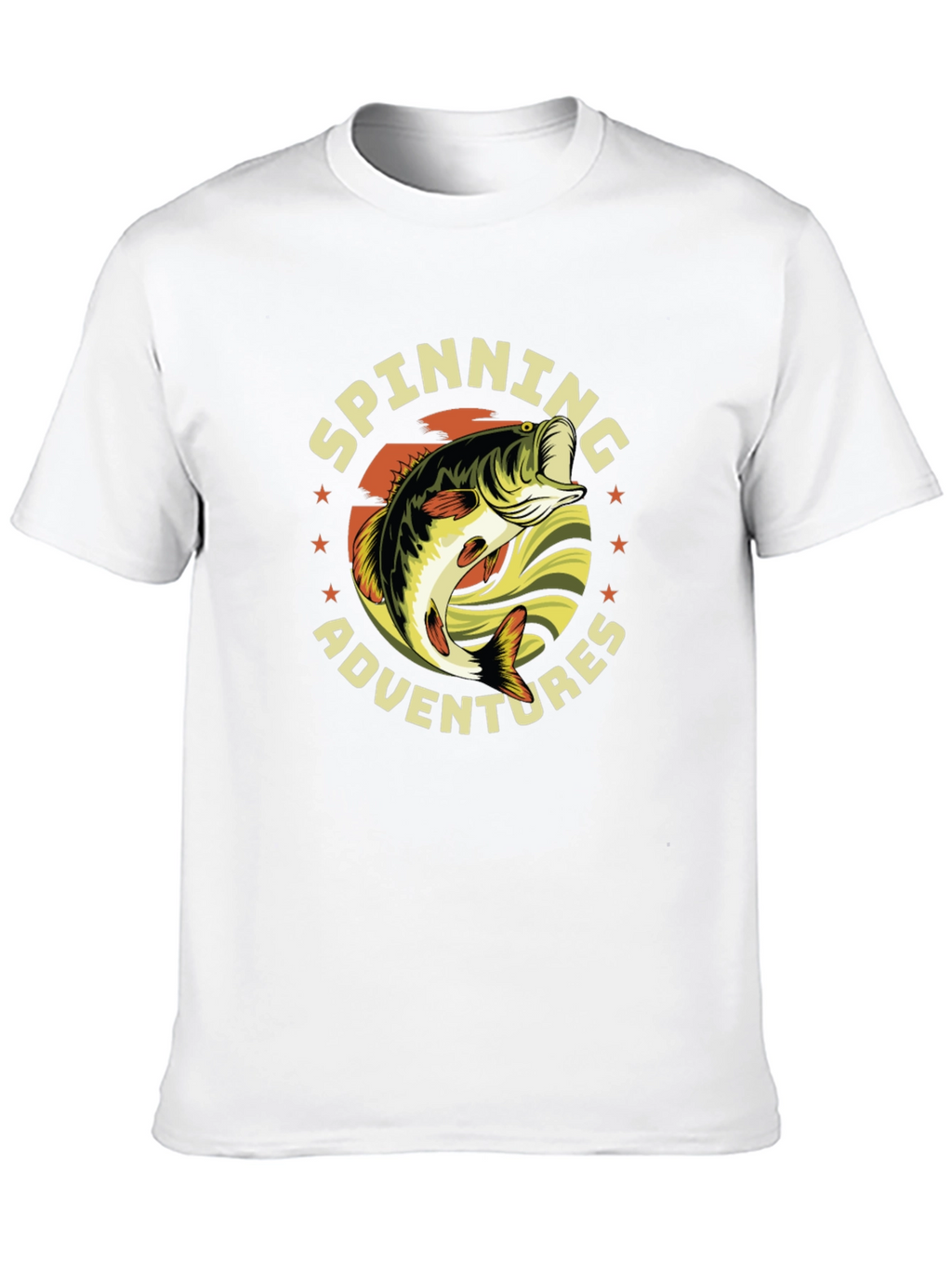 Spinning Adventures Fishing T-Shirt