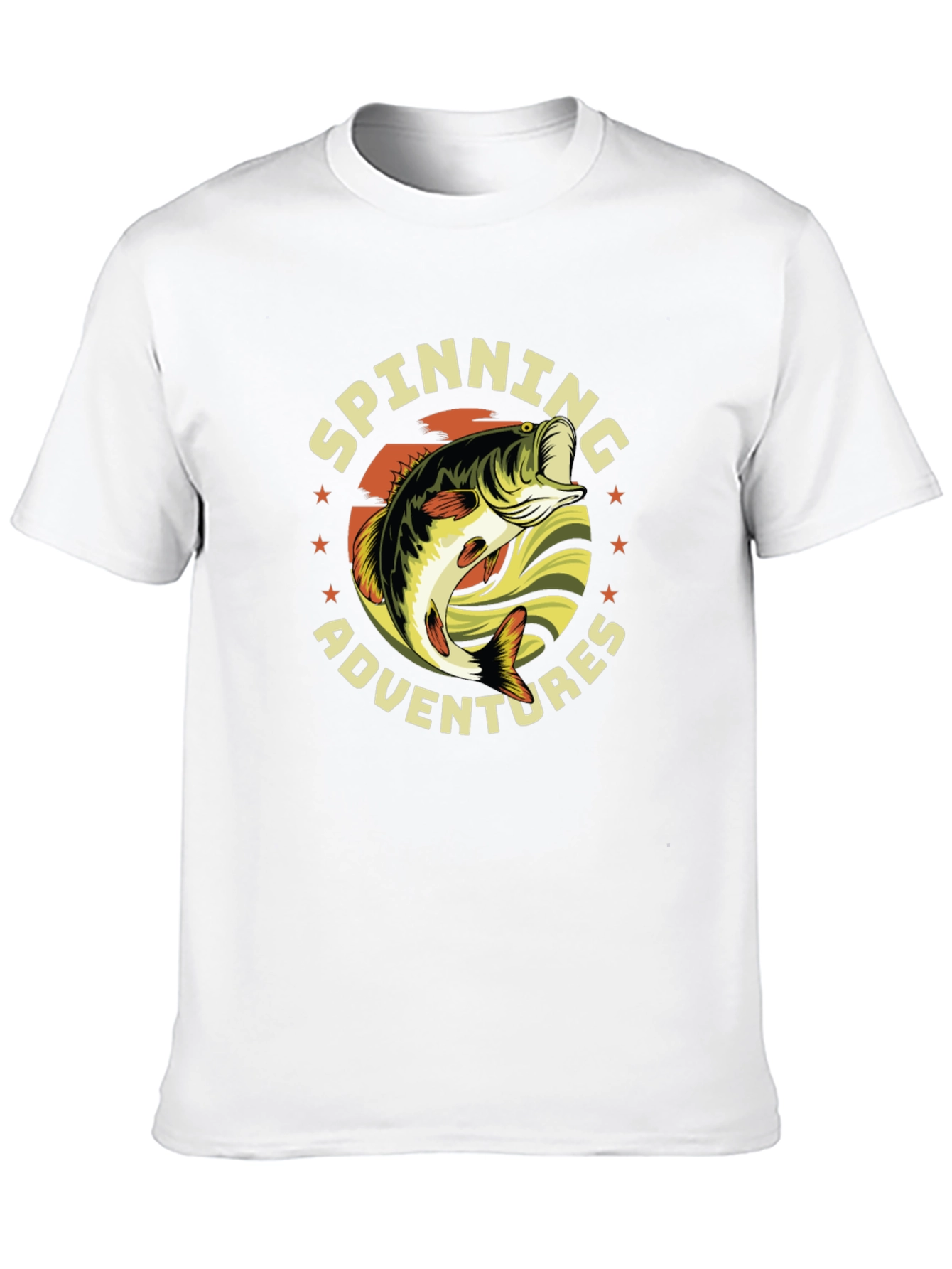 Spinning Adventures Fishing T-Shirt