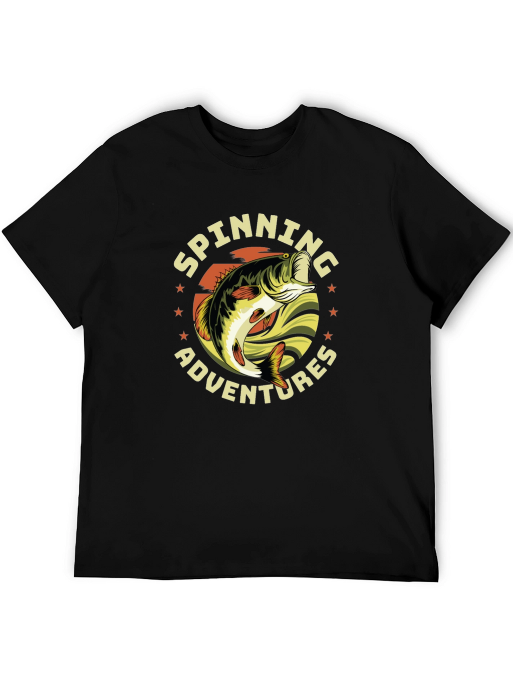 Spinning Adventures Fishing T-Shirt