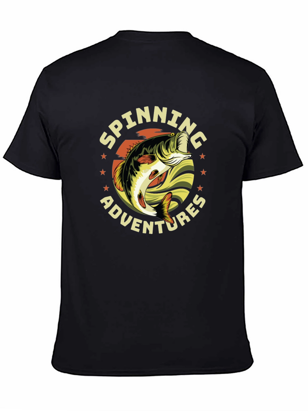 Spinning Adventures Fishing T-Shirt