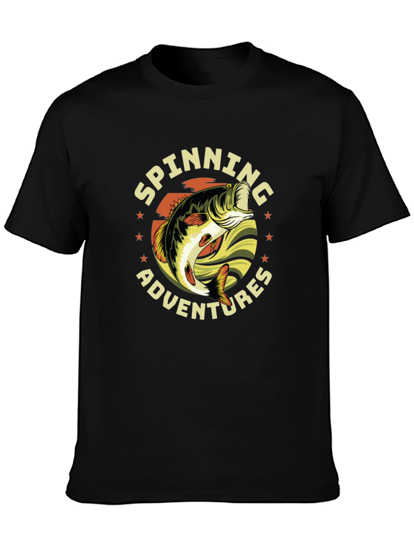 Spinning Adventures Fishing T-Shirt