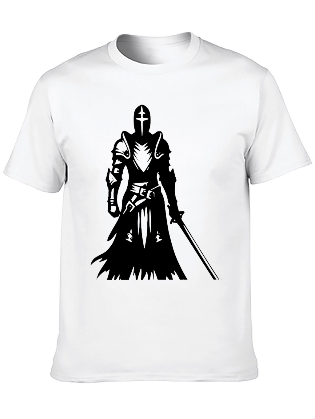 Knight Templar Graphic Tee - Black T-Shirt