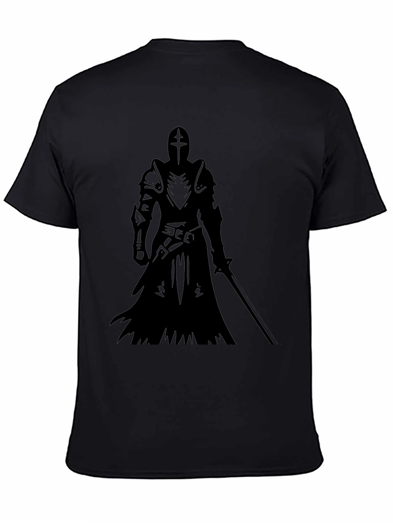 Knight Templar Graphic Tee - Black T-Shirt