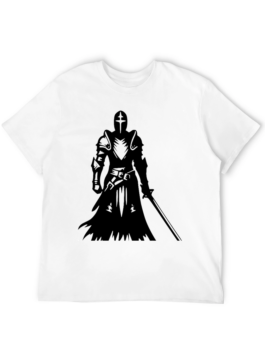 Knight Templar Graphic Tee - Black T-Shirt