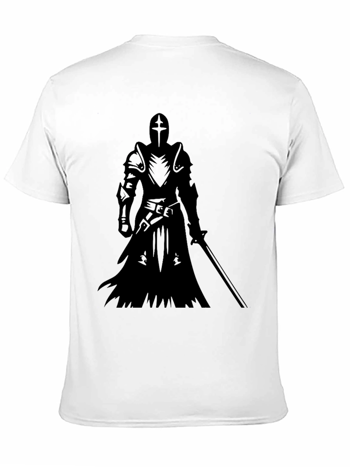 Knight Templar Graphic Tee - Black T-Shirt