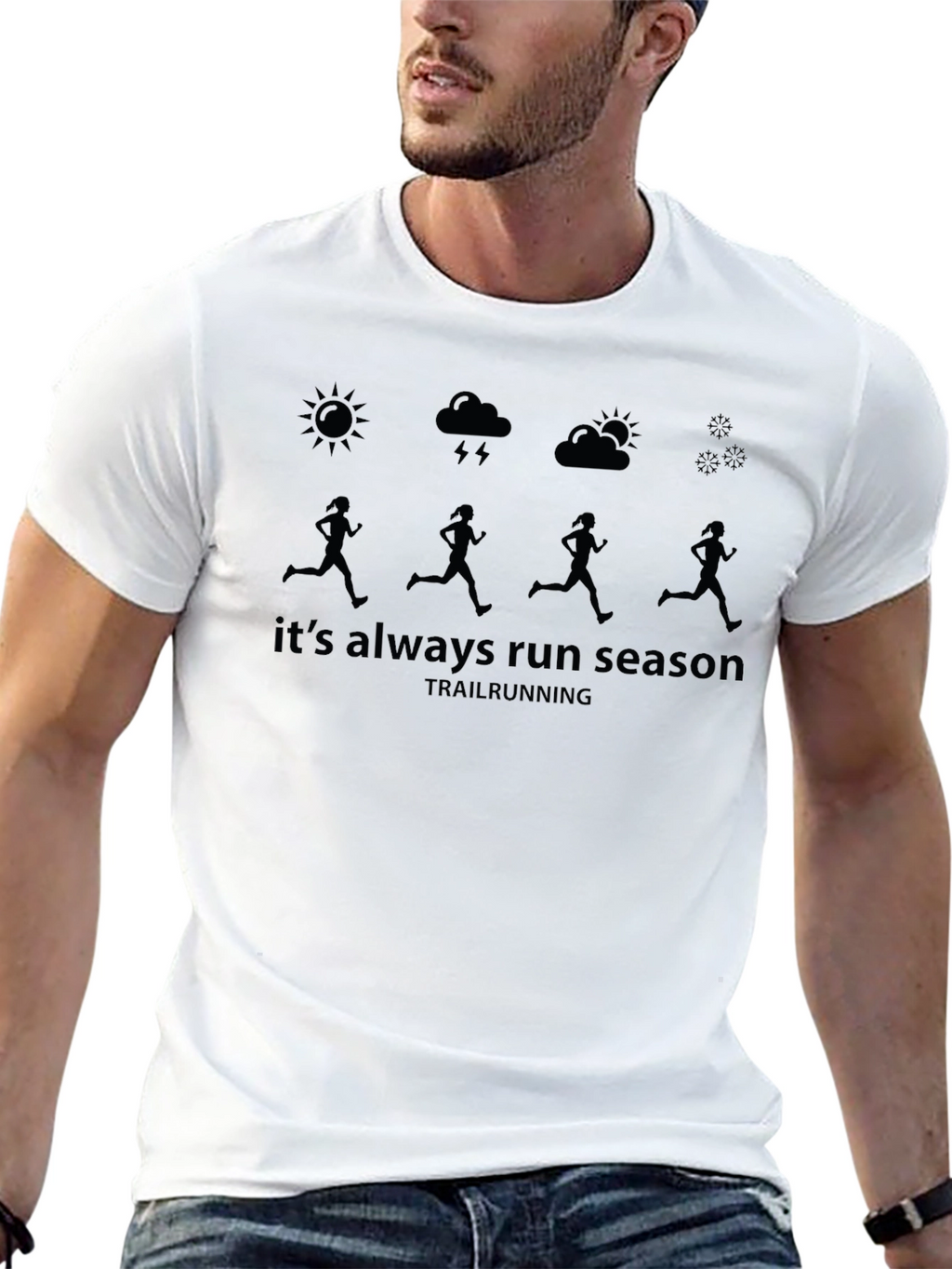 Always Run Season Trail Running T-Shirt