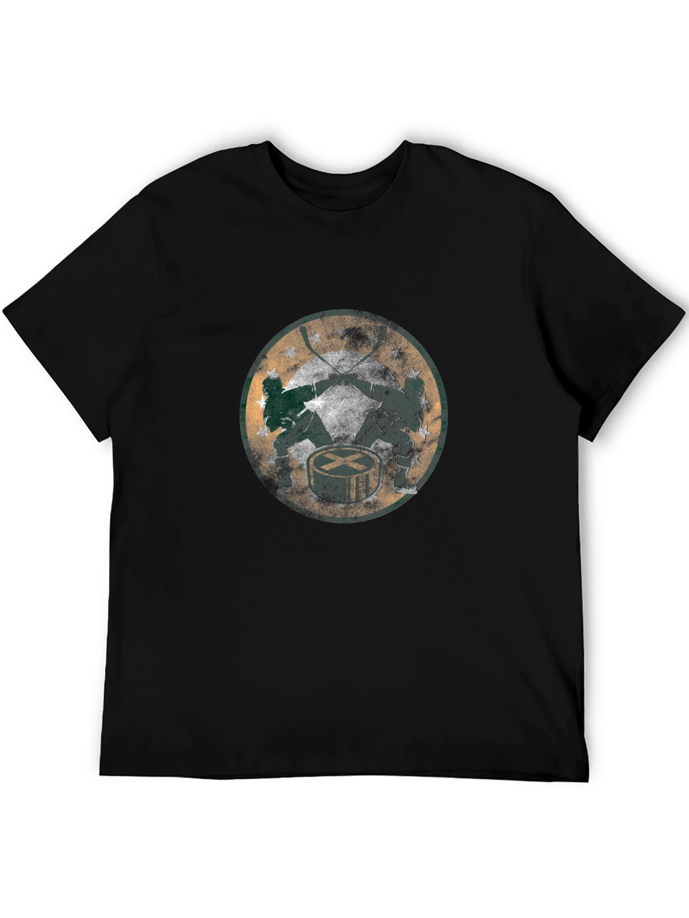 Hockey & Drum T-Shirt - Unique Graphic Tee