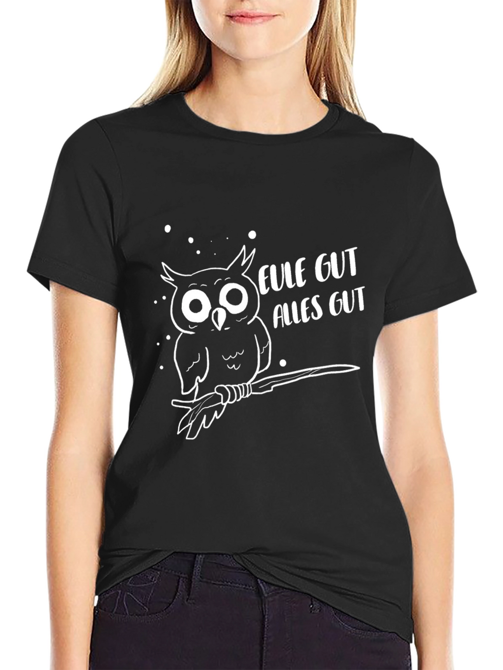 Eule Gut Alles Gut Owl T-Shirt