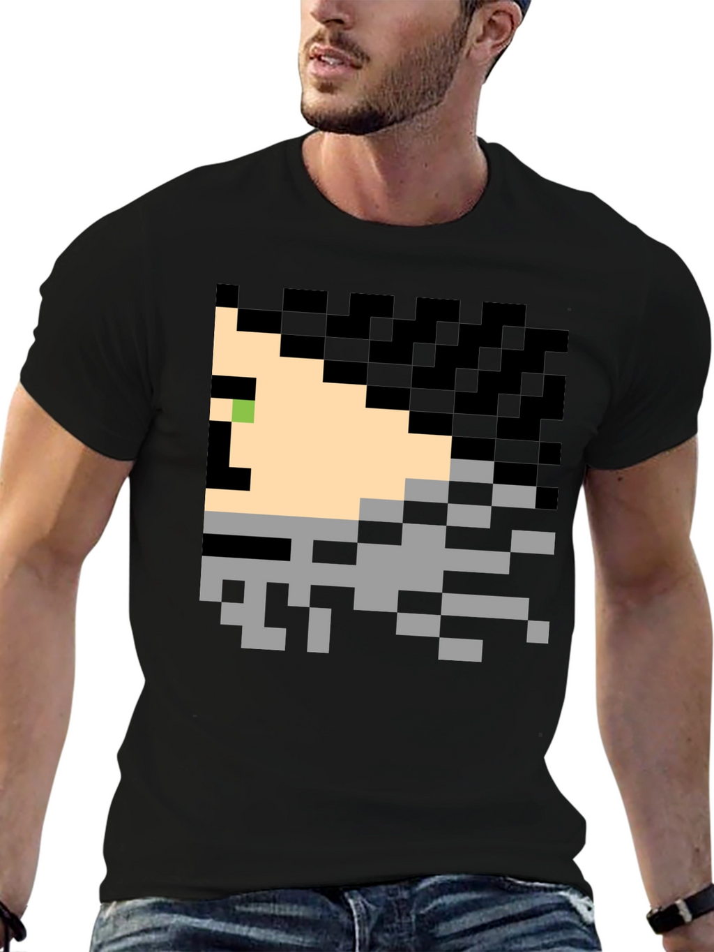Pixel Art T-Shirt - Retro Geek Chic