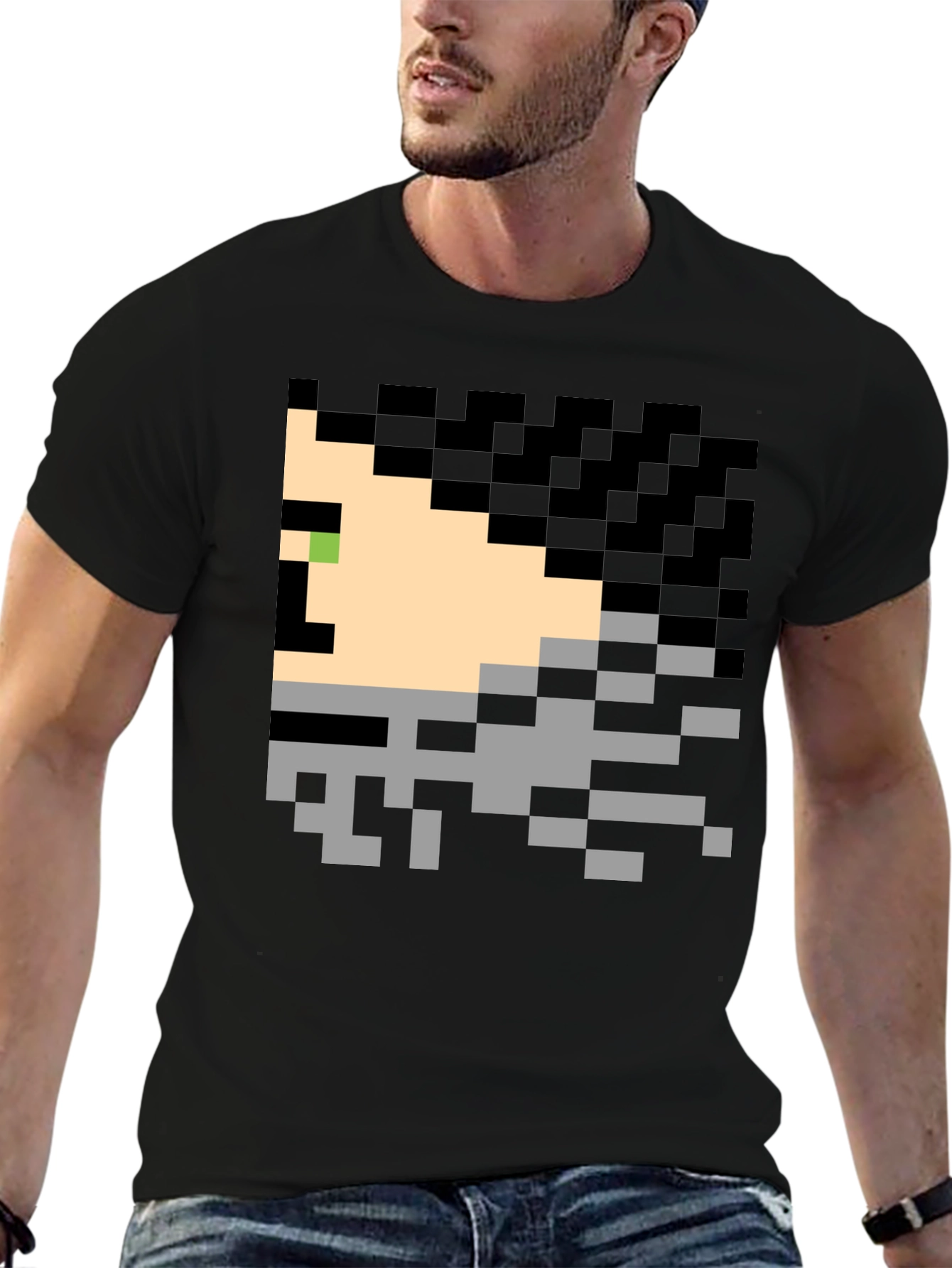 Pixel Art T-Shirt - Retro Geek Chic