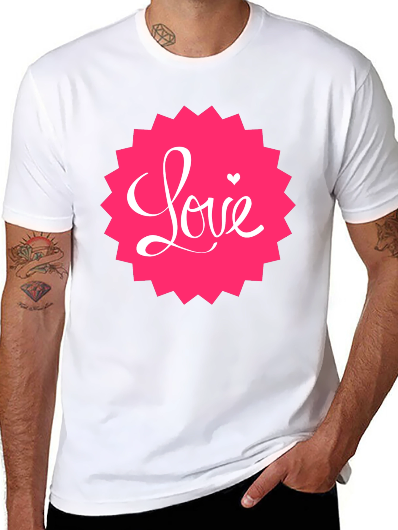 Love Graphic Tee - Stylish & Comfortable