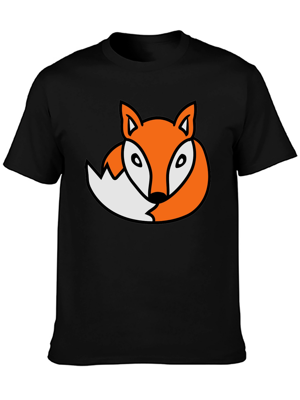 Fox Graphic Tee - Mens Black T-Shirt