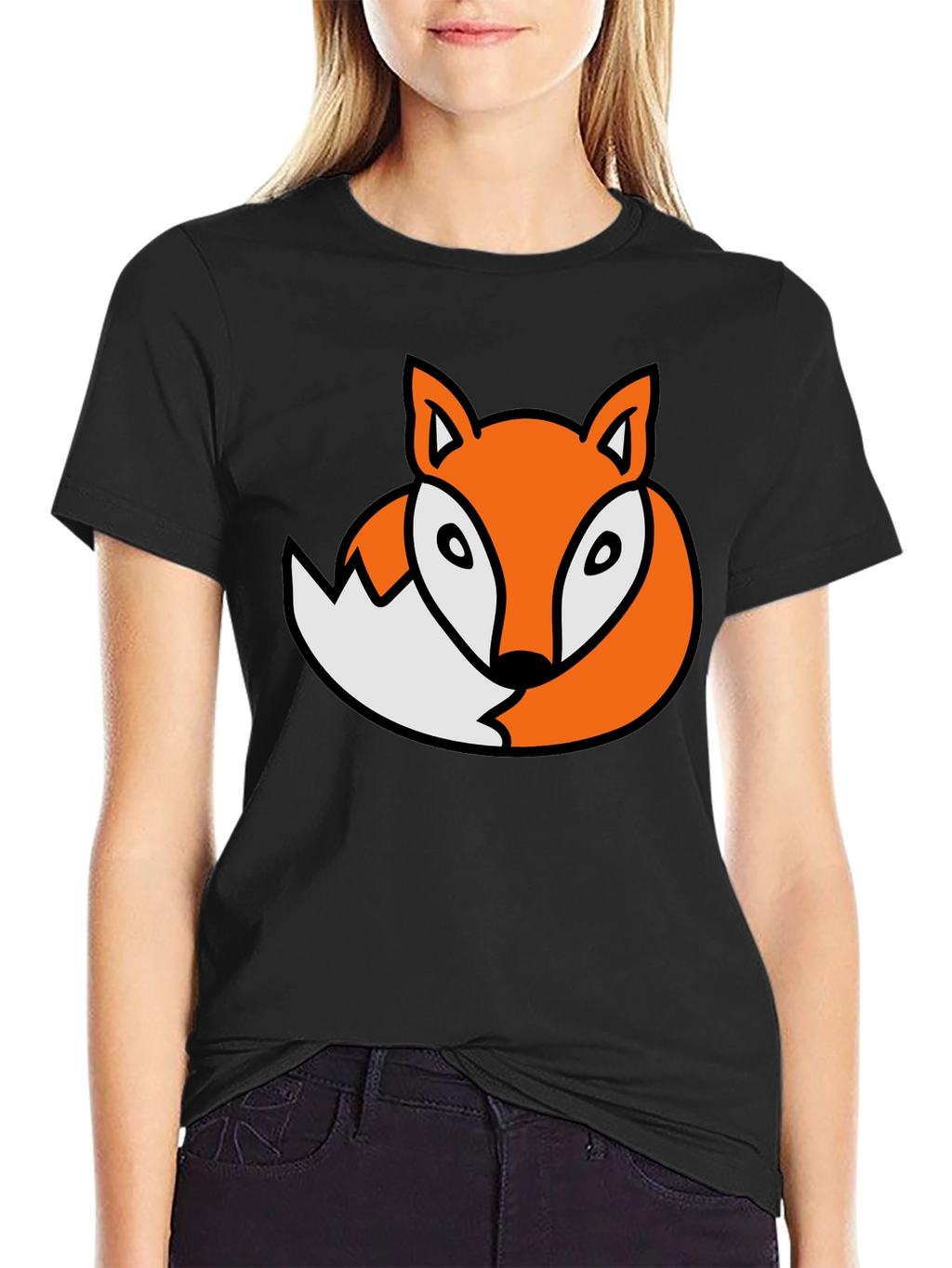 Fox Graphic Tee - Mens Black T-Shirt