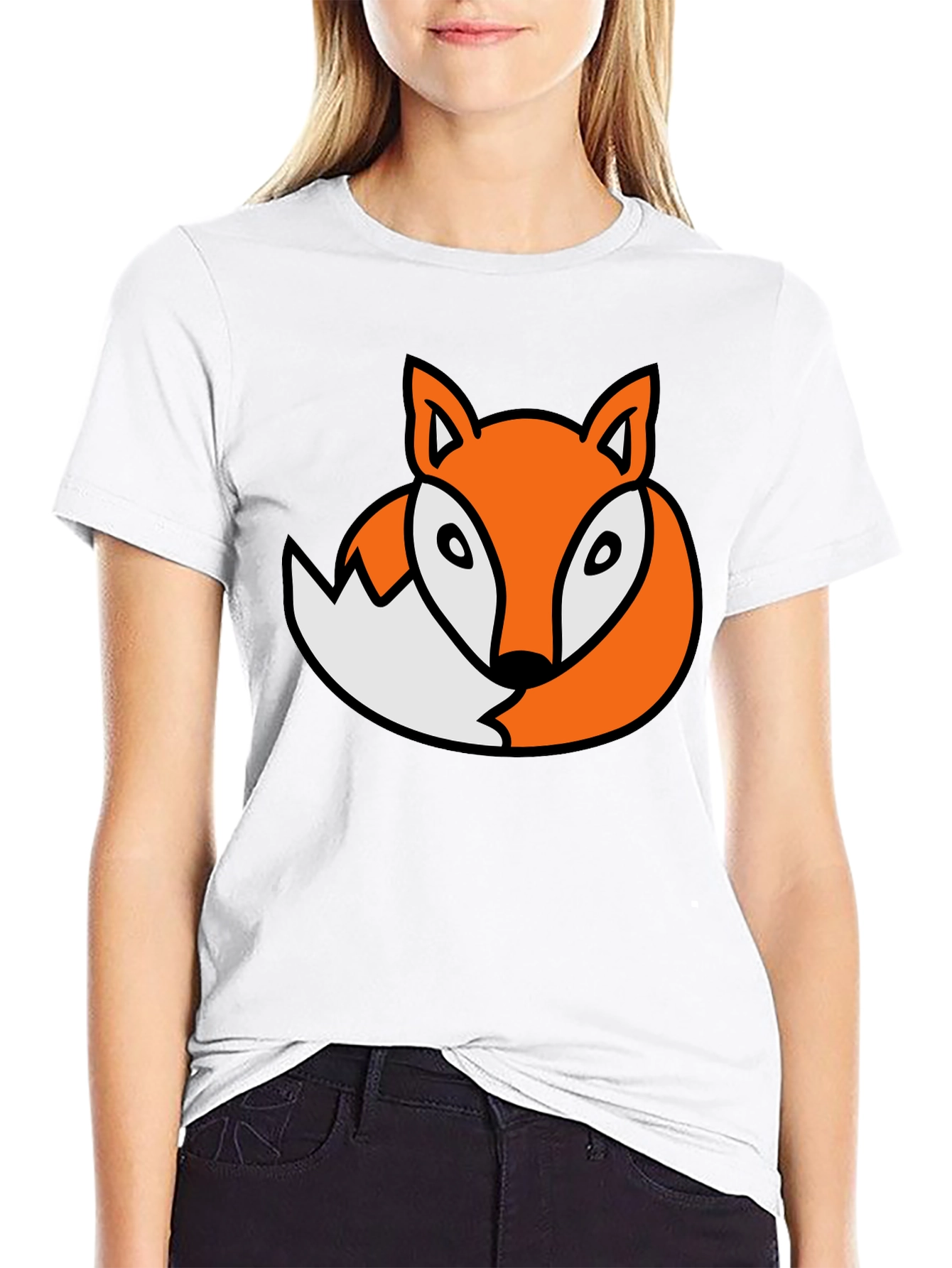 Fox Graphic Tee - Mens Black T-Shirt